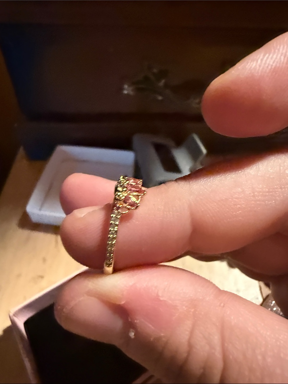 Pandora White Gift Box with Black Logo - Picture 5 of 5